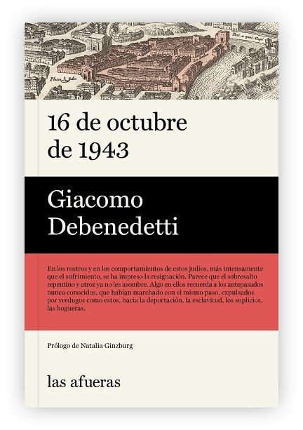 16 DE OCTUBRE DE 1943 | 9788494983764 | DEBENEDETTI, GIACOMO | Llibreria La Gralla | Librería online de Granollers
