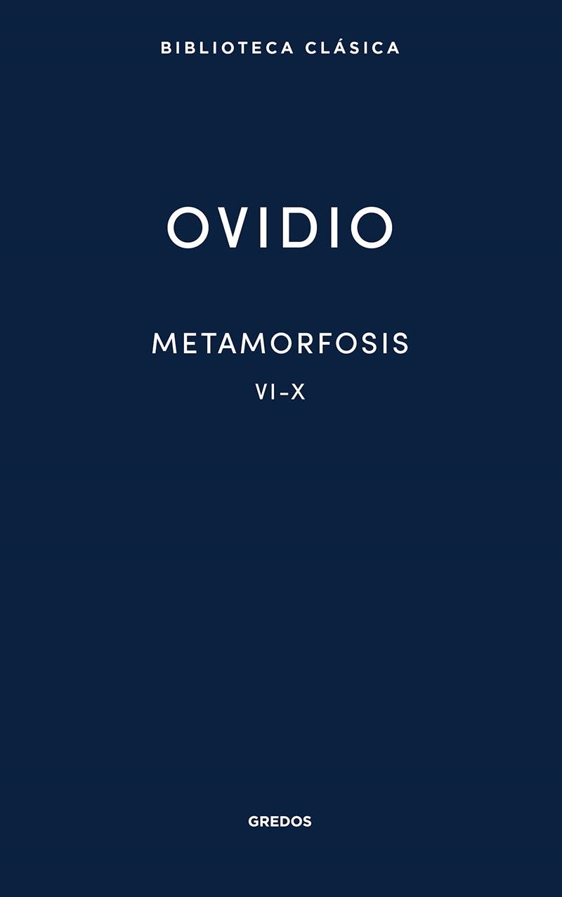 METAMORFOSIS VI-X | 9788424939120 | OVIDIO | Llibreria La Gralla | Llibreria online de Granollers