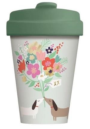 TASSA BAMBOO LOVELY DOGGIES GOLD | 4260375689354 | MANBPC296 | Llibreria La Gralla | Librería online de Granollers