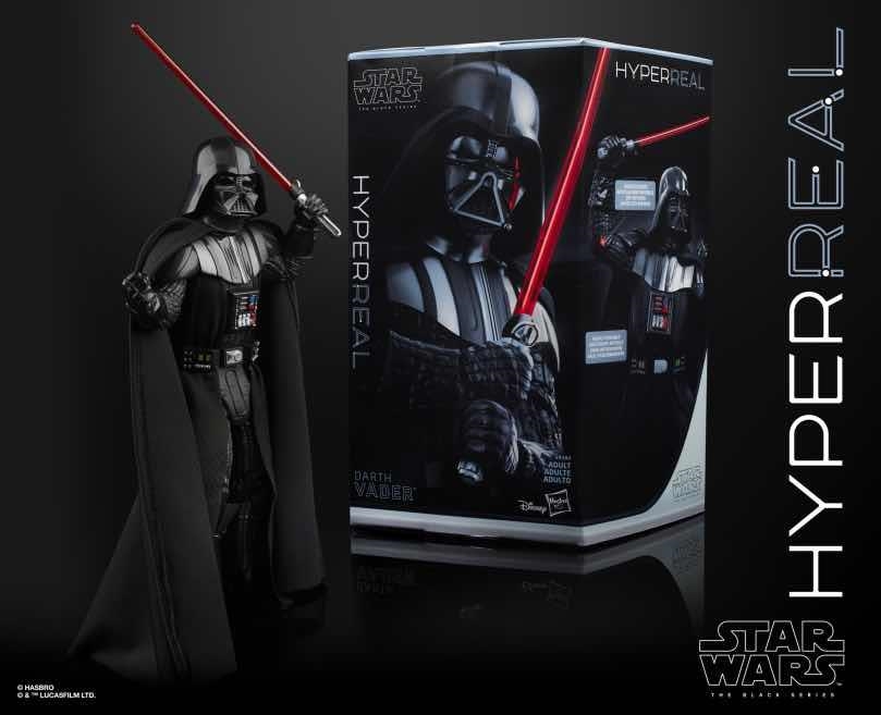 DARTH VADER. FIGURA 20 CMS. STAR WARS BLACK SERIES HYPERREAL  | 5010993558896 | HASBRO | Llibreria La Gralla | Llibreria online de Granollers