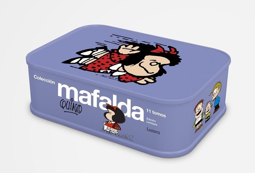 COLECCIÓN MAFALDA: 11 TOMOS EN UNA LATA (EDICIÓN LIMITADA) | 9788426481009 | QUINO | Llibreria La Gralla | Llibreria online de Granollers