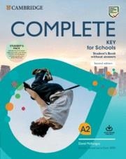 COMPLETE KEY FOR SCHOOLS STUDENT'S BOOK WITHOUT ANSWERS WITH ONLINE PRACTICE AND | 9781108539364 | MCKEEGAN, DAVID/ELLIOT, SUE/HEYDERMAN, EMMA | Llibreria La Gralla | Librería online de Granollers