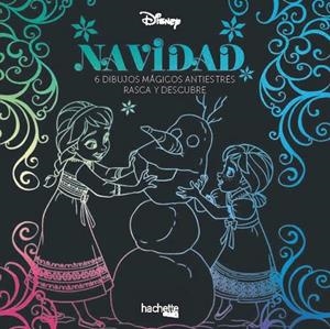 ARTETERAPIA  NAVIDAD DISNEY 6 DIBUJOS MÁGICOS ANTIESTRÉS. RASCA Y DESCUBRE | 9788417586454 | VARIOS AUTORES | Llibreria La Gralla | Librería online de Granollers