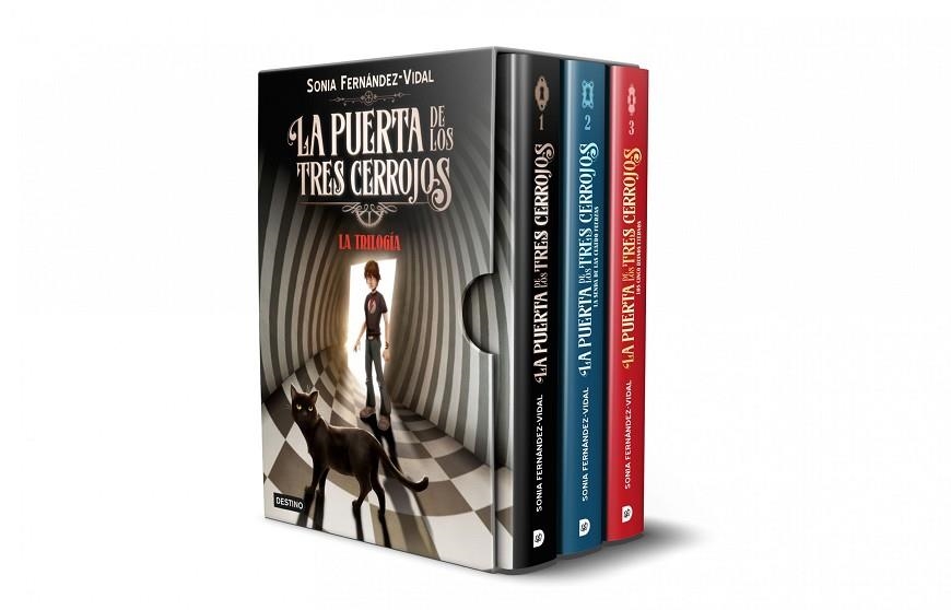 PUERTA DE LOS TRES CERROJOS, LA  ESTUCHE TRILOGÍA | 9788408218227 | FERNÁNDEZ-VIDAL, SÓNIA | Llibreria La Gralla | Librería online de Granollers