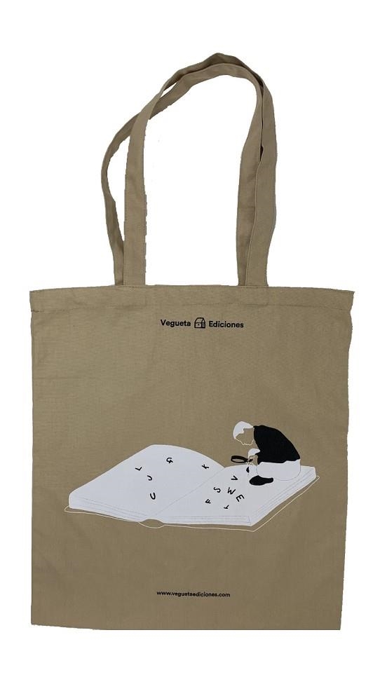 BOLSA VEGUETA LOS LIBROS NOS INSPIRAN MARRON | 8437020103015 | VEGUETA EDICIONES | Llibreria La Gralla | Librería online de Granollers
