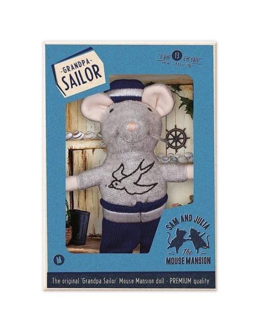 RATÓN GRANDPA SAILOR CASA DE LOS RATONES | 8719066007060 | OPA ZEEMAN | Llibreria La Gralla | Llibreria online de Granollers