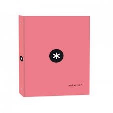 CARPESA ANTARTIK 4 ANELLES DE 25MM RODONES CORAL | 8423473078154 | 7815 | Llibreria La Gralla | Llibreria online de Granollers