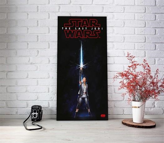 POSTER VIDRIO STAR WARS REY SABLE | 8435450200694 | SD TOYS | Llibreria La Gralla | Librería online de Granollers