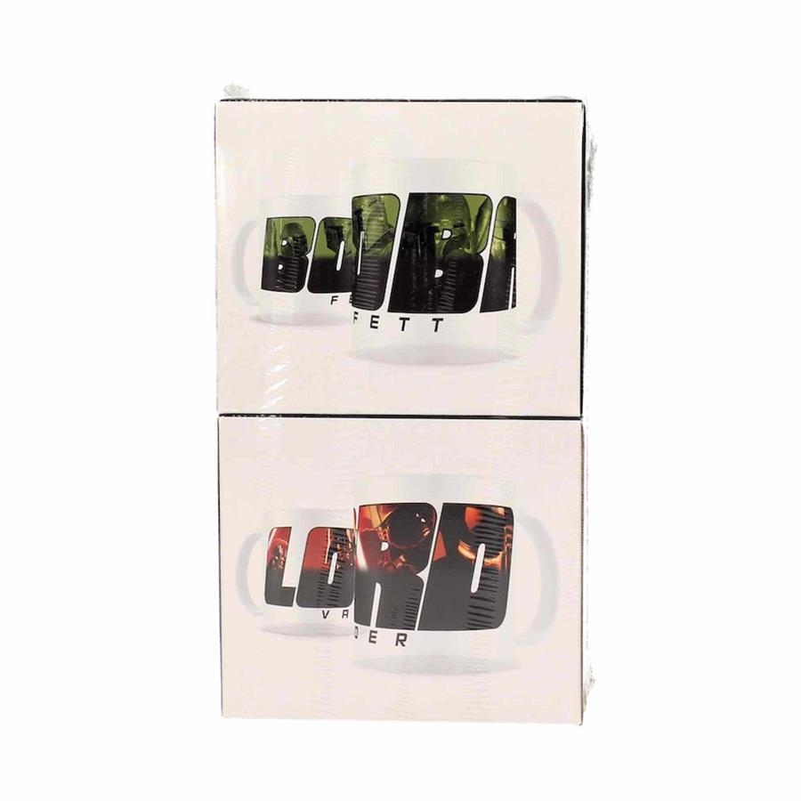 PACK 2 TAZAS TERMICAS STAR WARS: VADER + BOBA FETT | 8435450233753 | SD TOYS | Llibreria La Gralla | Llibreria online de Granollers