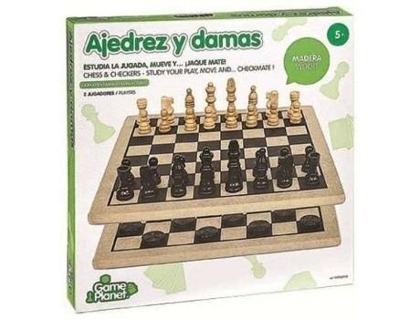 AJEDREZ Y DAMAS | 8435301911595 | GAME PLANET | Llibreria La Gralla | Llibreria online de Granollers