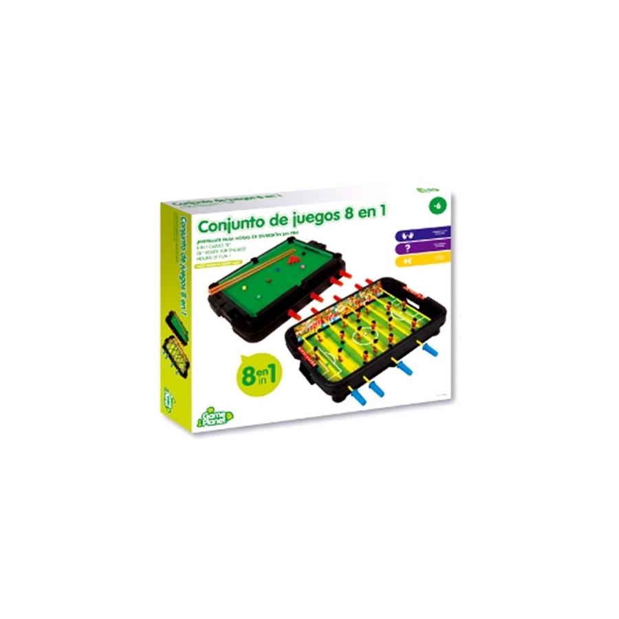 CONJUNTO DE JUEGOS 8 EN 1 | 8341620096830 | GAME PLANET | Llibreria La Gralla | Librería online de Granollers