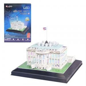 CASA BLANCA. PUZLE 3D CON LUCES LED | 2201037005046 | CUBIC FUN | Llibreria La Gralla | Librería online de Granollers