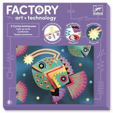 FACTORY ART+TECHNOLOGY. TARGETES LLUMINOSES  | 3070900093140 | DJECO | Llibreria La Gralla | Librería online de Granollers