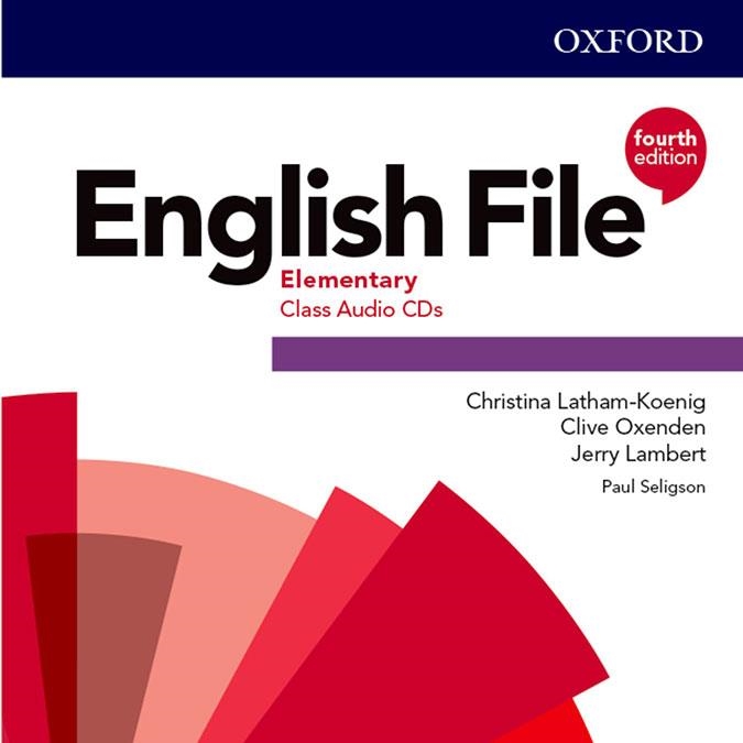 ENGLISH FILE 4TH EDITION ELEMENTARY. CLASS AUDIO CD (3) | 9780194031356 | Llibreria La Gralla | Llibreria online de Granollers