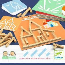 JOC DE PALETS DE FUSTA DJECO. APRENC A MESURAR | 3070900083561 | DJECO | Llibreria La Gralla | Llibreria online de Granollers