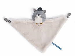 DOUDOU GAT MOULIN ROTY GRIS CLAR MOUSTACHES | 3575676660171 | 666017 | Llibreria La Gralla | Llibreria online de Granollers