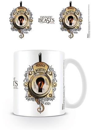 TASSA CERAMICA FANTASTIC BEATS "MUGGLE WORTHY" HARRY POTTER | 5050574242530 | PYRAMID | Llibreria La Gralla | Librería online de Granollers