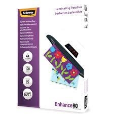 BOSSA PLASTIFICAR FELLOWES MATE A4 80 MICRAS 100 UNIT | 043859522330 | 155164 | Llibreria La Gralla | Llibreria online de Granollers