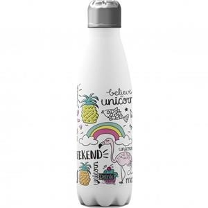 AMPOLLA TERMICA IDRINK 500ML UNICORN | 8052877040094 | TOTID0002 | Llibreria La Gralla | Llibreria online de Granollers