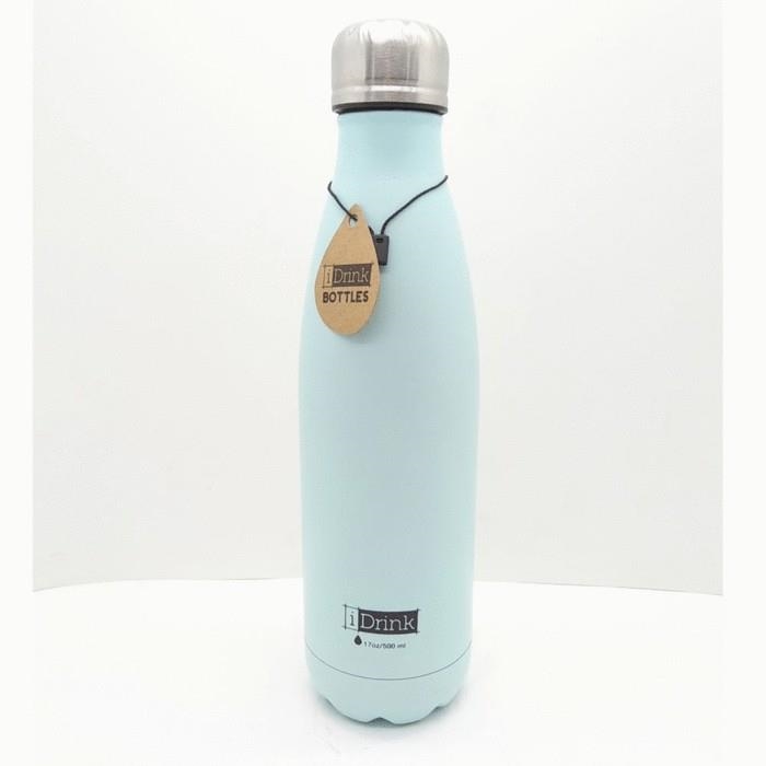 AMPOLLA TERMICA IDRINK 500ML BLAU PASTEL | 8052877044825 | TOTID0014 | Llibreria La Gralla | Llibreria online de Granollers