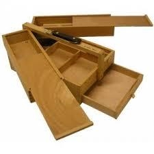 CAIXA PORTAMATERIALS FUSTA MICHEL | 8422924522901 | 13206 | Llibreria La Gralla | Llibreria online de Granollers