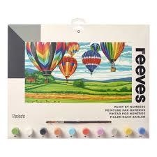 SET PINTURA-NUMEROS REEVES GLOBUS | 780804862911 | 780804862911 | Llibreria La Gralla | Llibreria online de Granollers