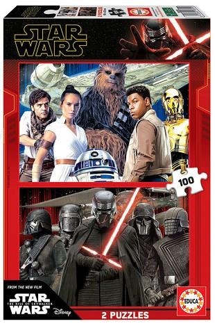 PUZZLE EDUCA STAR WARS 2 X 100 PIEZAS THE RISE OF SKYWALKER | 8412668183599 | EDUCA | Llibreria La Gralla | Llibreria online de Granollers