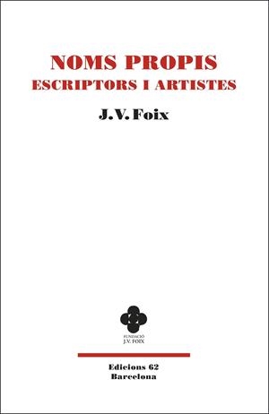 NOMS PROPIS  ESCRIPTORS I ARTISTES | 9788429778229 | FOIX I MAS, J. V. | Llibreria La Gralla | Llibreria online de Granollers