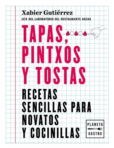 TAPAS, PINTXOS Y TOSTAS | 9788408219187 | GUTIÉRREZ, XABIER | Llibreria La Gralla | Llibreria online de Granollers