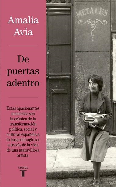 DE PUERTAS ADENTRO | 9788430623297 | AVIA, AMALIA | Llibreria La Gralla | Librería online de Granollers