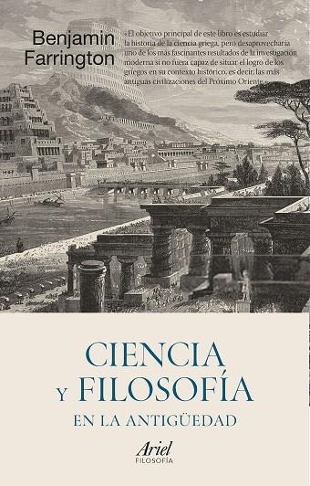 CIENCIA Y FILOSOFÍA EN LA ANTIGÜEDAD | 9788434431591 | FARRINGTON, BENJAMIN | Llibreria La Gralla | Librería online de Granollers