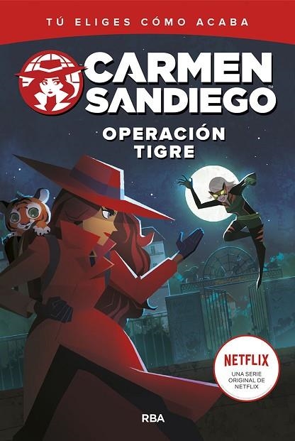 CARMEN SANDIEGO 3. OPERACIÓN TIGRE | 9788427220195 | NISSON SAM | Llibreria La Gralla | Llibreria online de Granollers