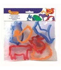 BOSSA 6 MOTLLES ANIMALS GRANJA PLASTILINA JOVI | 8412027029254 | JOV7G | Llibreria La Gralla | Llibreria online de Granollers