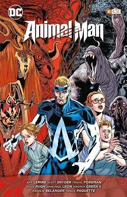 ANIMAL MAN EL REINO ROJO | 9788418120329 | LEMIRE, JEFF/SNYDER, SCOTT | Llibreria La Gralla | Librería online de Granollers