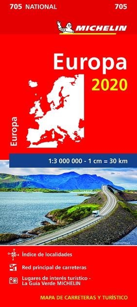 MAPA NATIONAL EUROPA 2020 | 9782067244009 | VARIOS AUTORES | Llibreria La Gralla | Llibreria online de Granollers