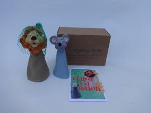 CONTE EL LLEO I EL RATOLÍ AMB TITELLES DE DIT | cpd12 | BUFALLUMS | Llibreria La Gralla | Llibreria online de Granollers