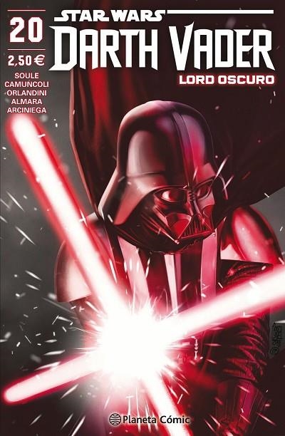 STAR WARS DARTH VADER LORD OSCURO 20 | 9788413411538 | SOULE, CHARLES; CAMUNCOLI, GIUSEPPE | Llibreria La Gralla | Librería online de Granollers