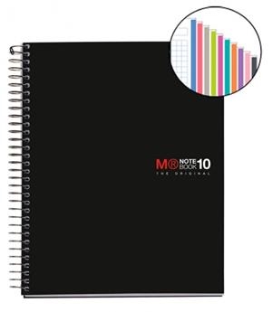 LLIBRETA A5 MIQUELRIUS NOTEBOOK 10 QUADRICULA NEGRE | 8422593470442 | 47044 | Llibreria La Gralla | Llibreria online de Granollers