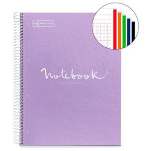 LLIBRETA NBOOK 5 A4 MR QUADRICULA 90GR EMOTIONS LAVANDA | 8422593460771 | 46077 | Llibreria La Gralla | Llibreria online de Granollers