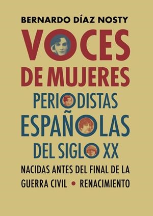 VOCES DE MUJERES | 9788417950583 | DÍAZ NOSTY, BERNARDO | Llibreria La Gralla | Librería online de Granollers