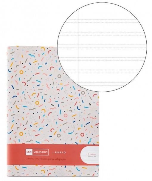 LLIBRETA GRAPADA MIQUELRIUS 1/4 32F PAUTA DOBLE 4MM | 8422593081426 | 8142 | Llibreria La Gralla | Librería online de Granollers