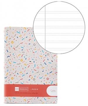 LLIBRETA GRAPADA MIQUELRIUS 1/4 32F PAUTA DOBLE 4MM | 8422593081426 | 8142 | Llibreria La Gralla | Librería online de Granollers