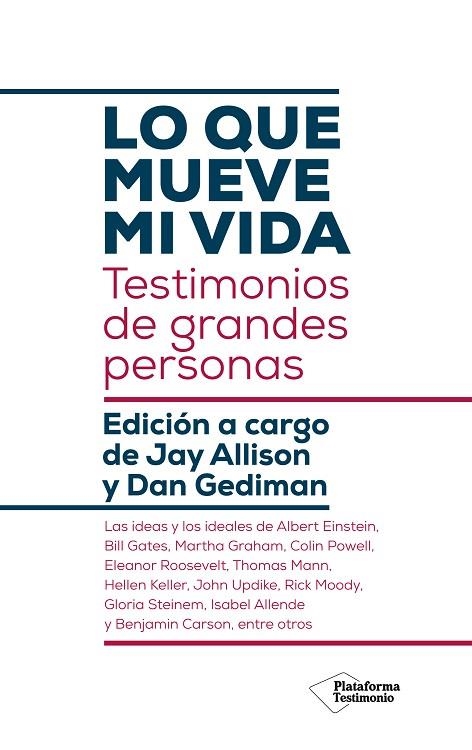 QUE MUEVE MI VIDA, LO  | 9788417886578 | ALLISON, JAY; GEDIMAN, DAN | Llibreria La Gralla | Llibreria online de Granollers