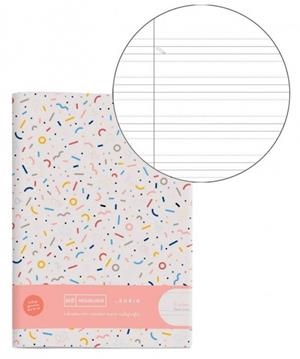 LLIBRETA GRAPADA MIQUELRIUS A4 50F PAUTA DOBLE 5MM | 8422593081433 | 8143 | Llibreria La Gralla | Librería online de Granollers