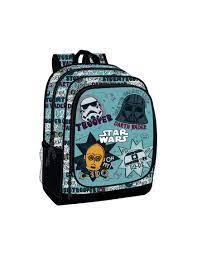 MOTXILLA SAFTA DUES CREMALLERES STAR WARS ASTRO  | 8412688354115 | SAF611941522 | Llibreria La Gralla | Llibreria online de Granollers
