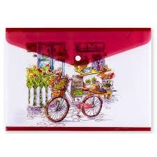 SOBRE PLASTIC A4 AMB BOTO MODELS DIFERENTS WAKALA  | 4030969888148 | WAKSO88814 | Llibreria La Gralla | Llibreria online de Granollers