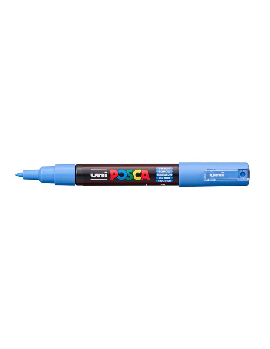 RETOLADOR POSCA PC 1M 1MM BLAU CEL 48 | 4902778249383 | 285205000 | Llibreria La Gralla | Llibreria online de Granollers