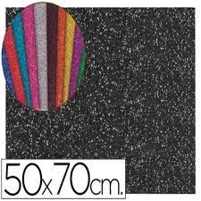 GOMA EVA PURPURINA NEGRE 50X70 | 8423473860391 | GE72 | Llibreria La Gralla | Llibreria online de Granollers