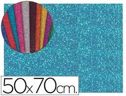 GOMA EVA PURPURINA BLAU 50X70 | 8423473860384 | GE71 | Llibreria La Gralla | Llibreria online de Granollers