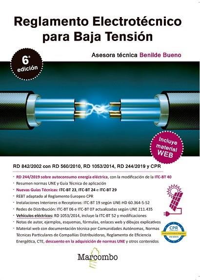 REGLAMENTO ELECTROTÉCNICO PARA BAJA TENSIÓN 6ª ED. | 9788426727930 | BUENO GONZALEZ, BENILDE | Llibreria La Gralla | Llibreria online de Granollers